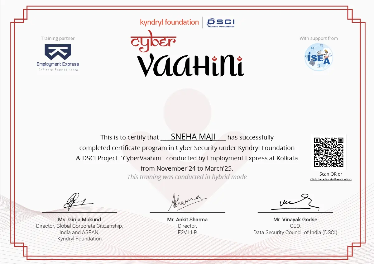 Certificate 2 Prime